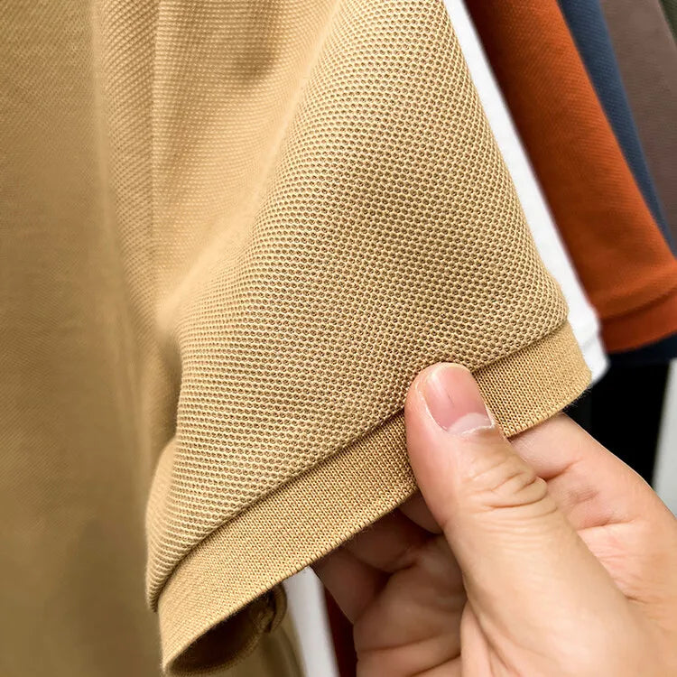 Zuccie SoftCotton Polo – Classic Neutrals