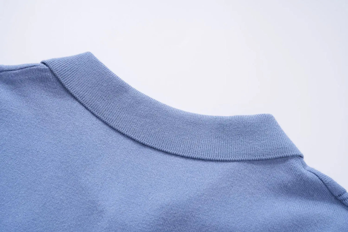 Ribbed Lightweight Polo
