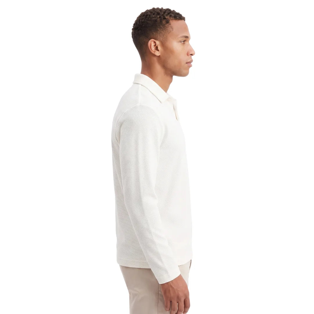 Long Sleeve Knit Polo