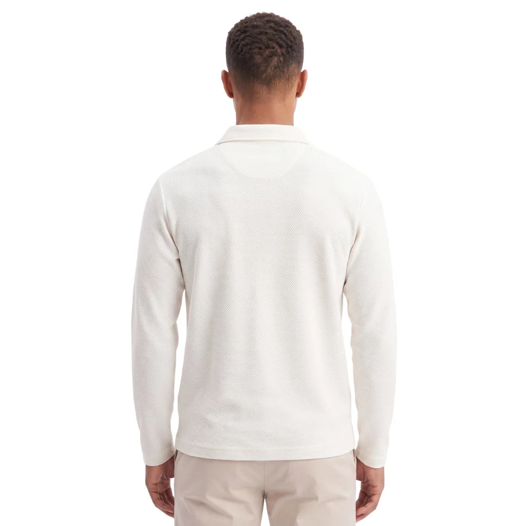 Long Sleeve Knit Polo