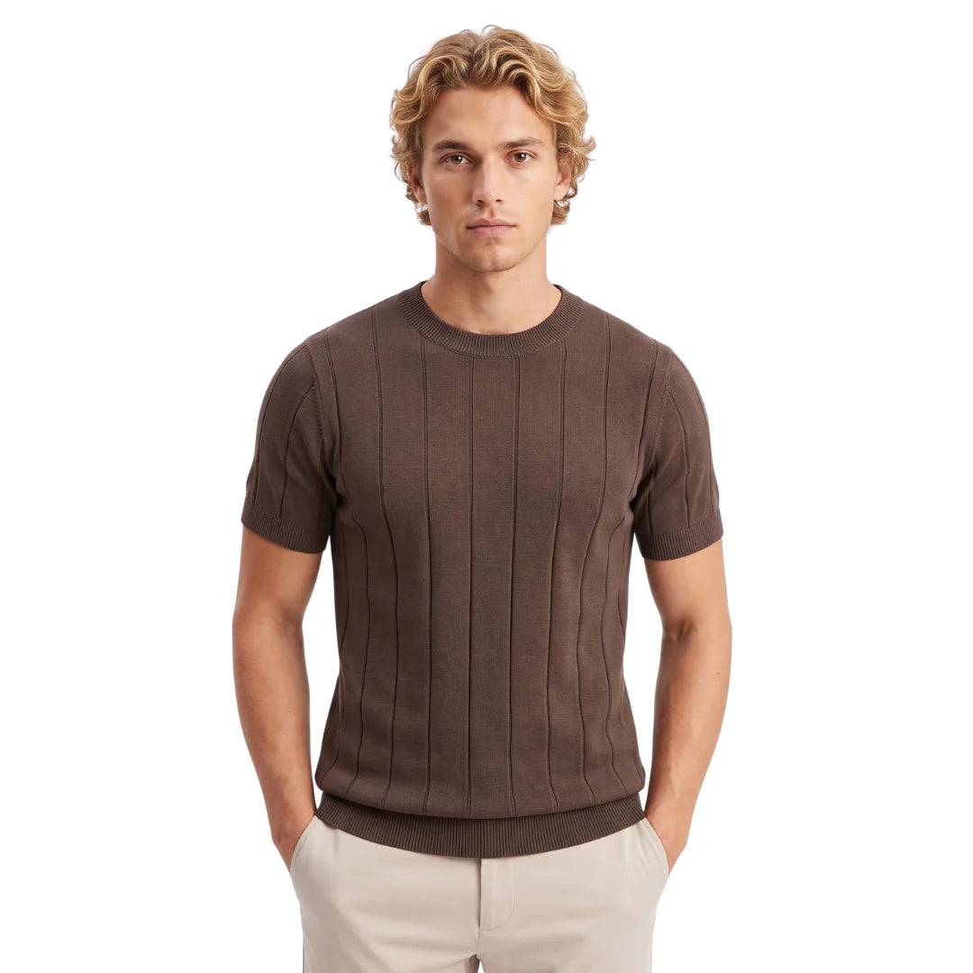 Slim Fit Knit Tee