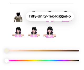 zuccie.com Unity Editor Tiffy-Unity パブリッシュ後に自分のスペースでカスタムアバターのまつ毛と髪の透過を確認する